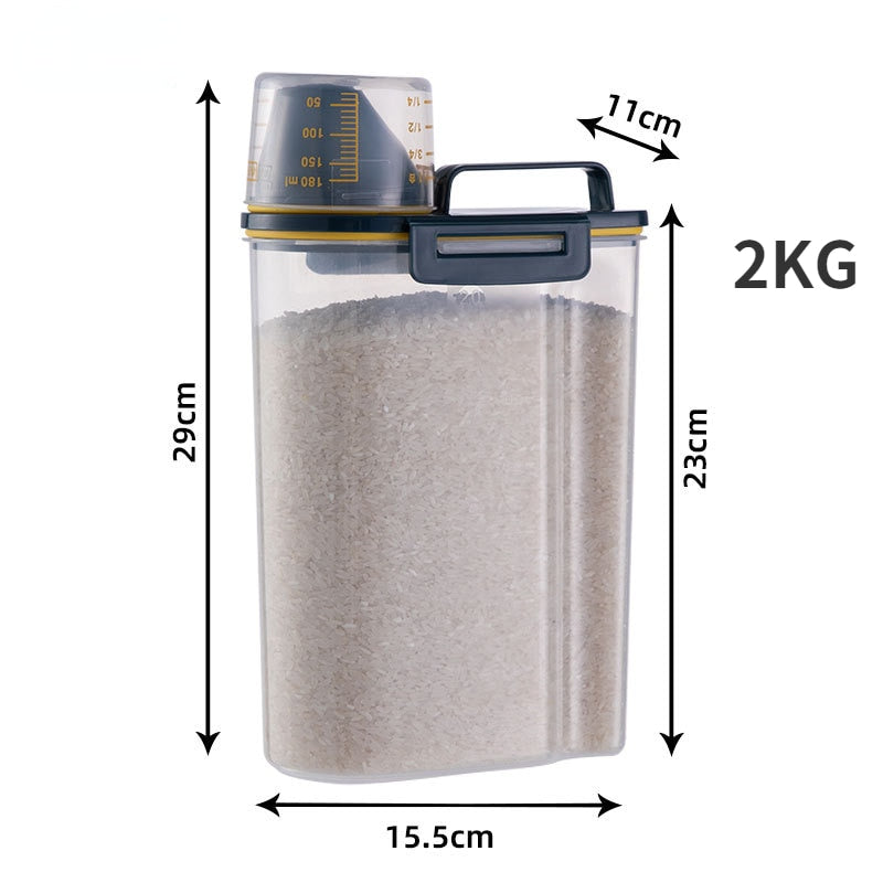 Fresh Pet Food Keeper Measuring Cup - Yeezlab