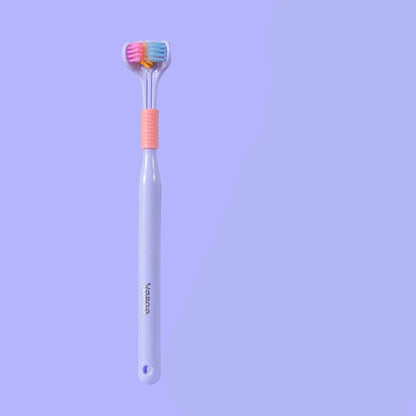 Gentle 3-Sided Toothbrush for Sensitive Teeth