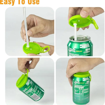 Leakproof Travel Reusable Soda Can Lid Cap