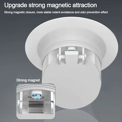 Odor Free Squat Toilet Magnetic Plug Stopper