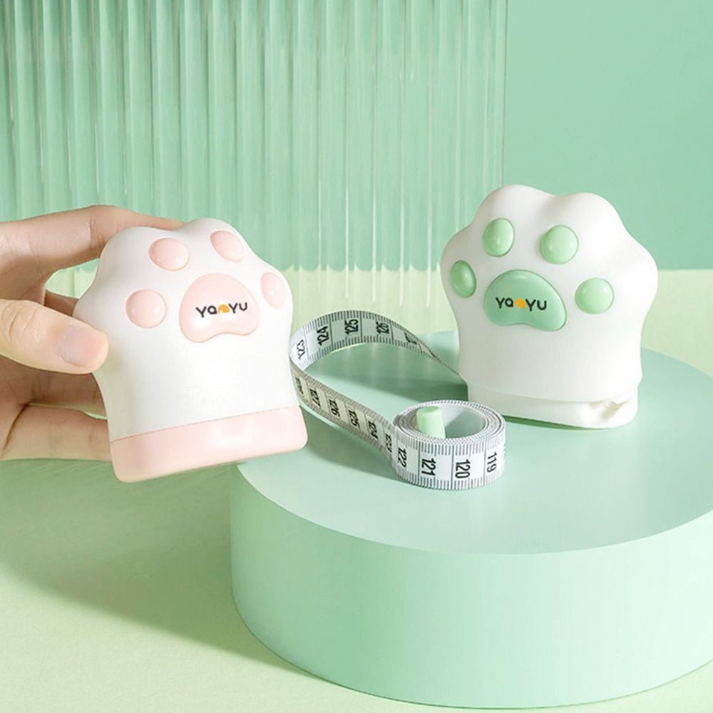 Cat Paw Double Sided Auto Locking Tape Measure