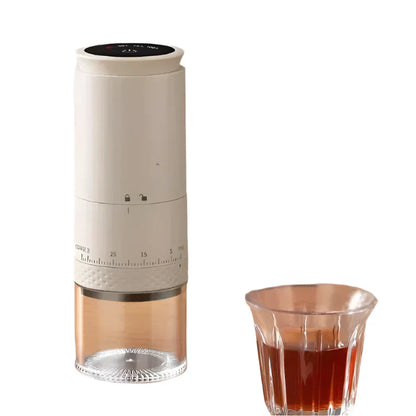 Compact Electric Coffee Mill with Variable Grind Settings