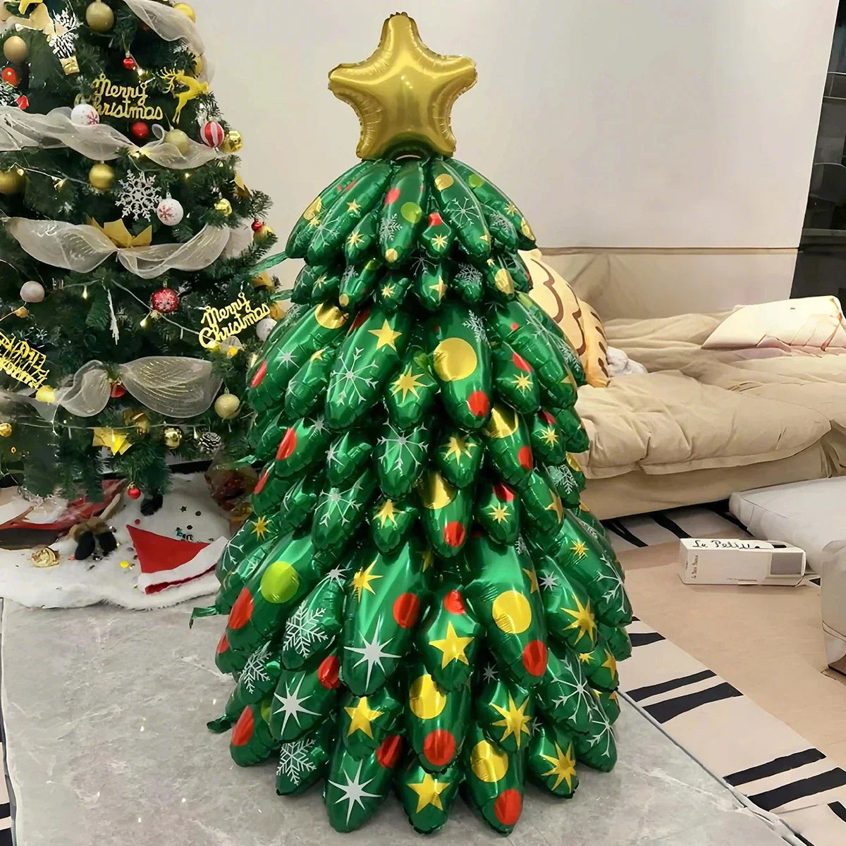 Inflatable Christmas Tree Decoration Set