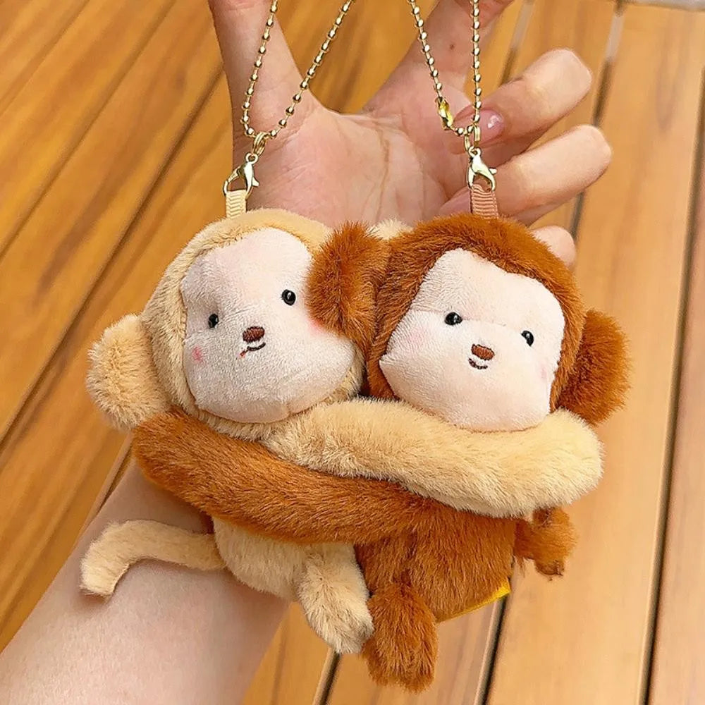 Cuddly Animal Hug Keychain Plush Toys