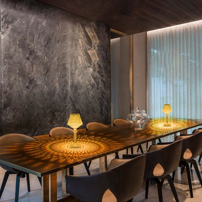 Luxurious Crystal LED Desk Lamp