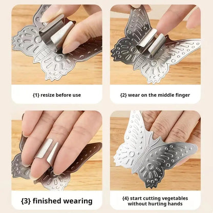 Yeezlab | Safety Stainless Finger Guard Knife Protector