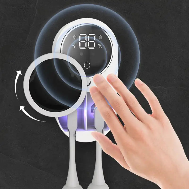 Automatic UV Sanitizer Toothbrush Wall Holder