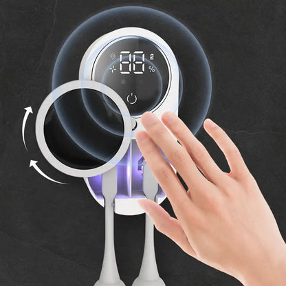 Automatic UV Sanitizer Toothbrush Wall Holder