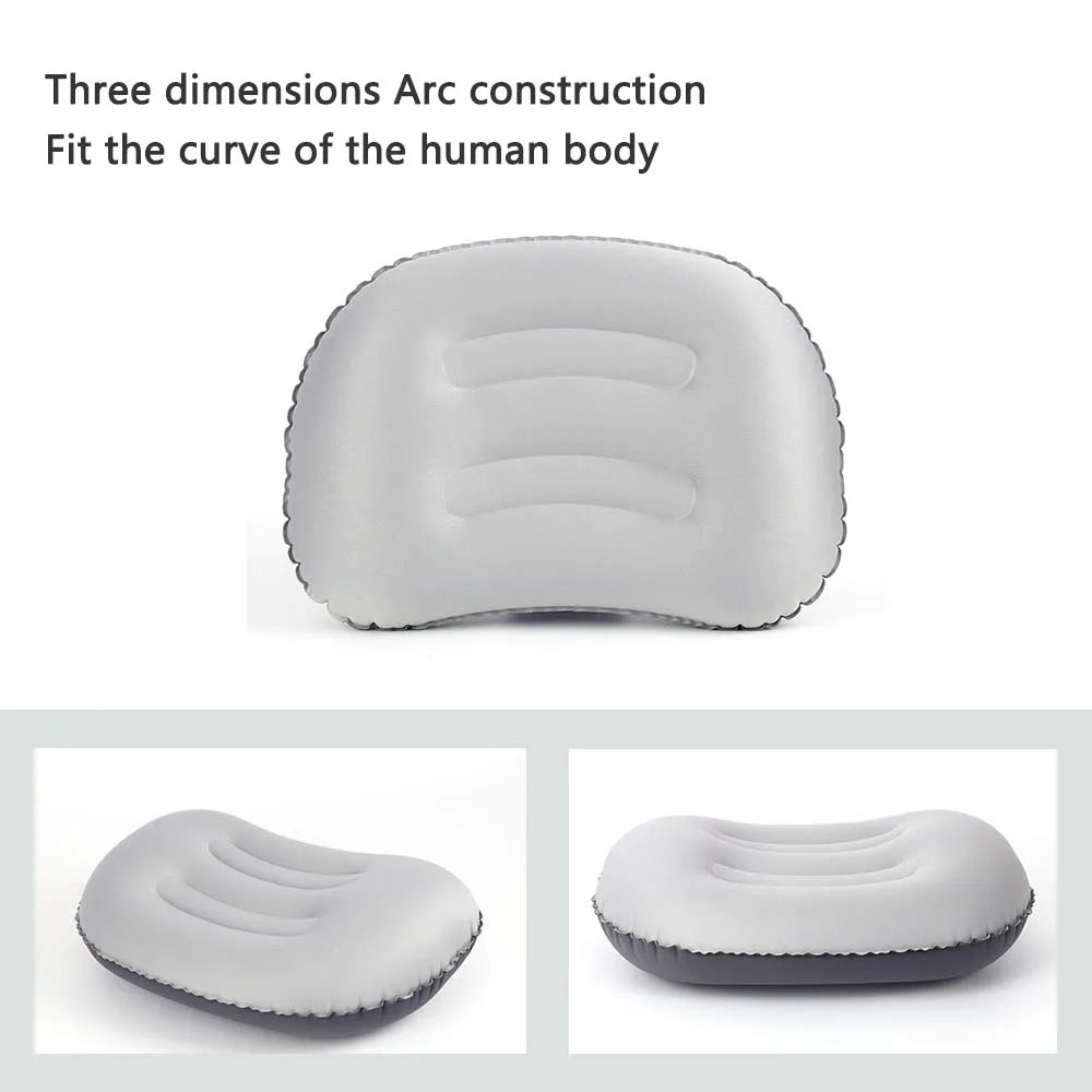 Portable Inflatable Camping Pillow