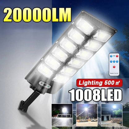 Bright Wireless Solar Powered Outdoor Lamp