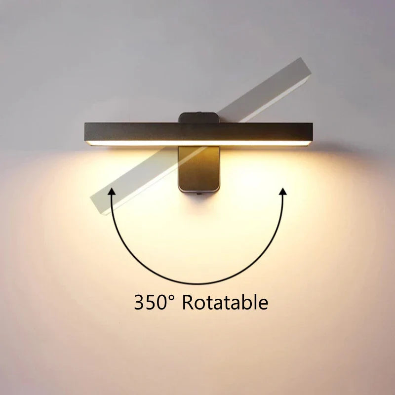 Outdoor Motion Sensor LED Wall Lamp Adjustable