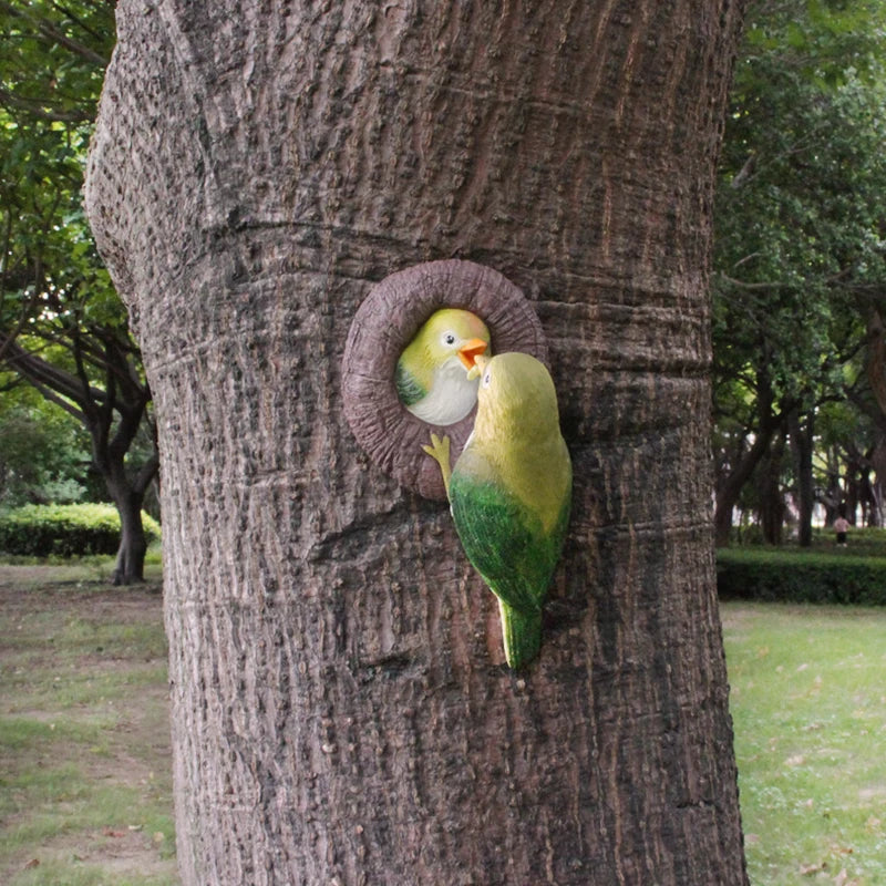 Romantic Couple Tree Art Wall Decor