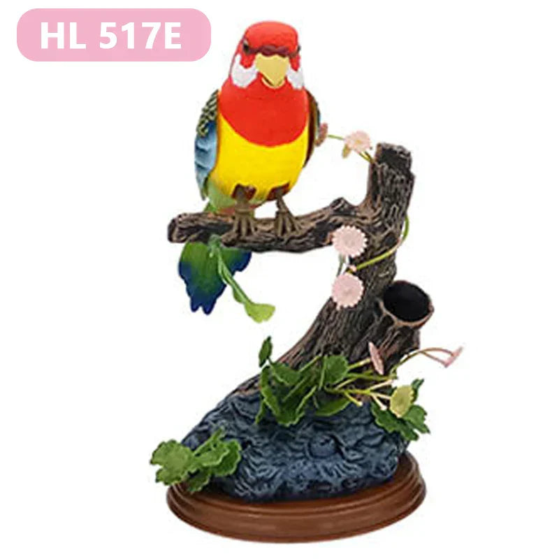 Colorful Musical Bird Figurine