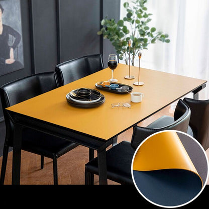 Simple Leather Dining Table Pad