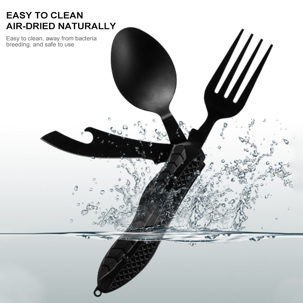 Portable 4 in 1 Travel Utensil Set
