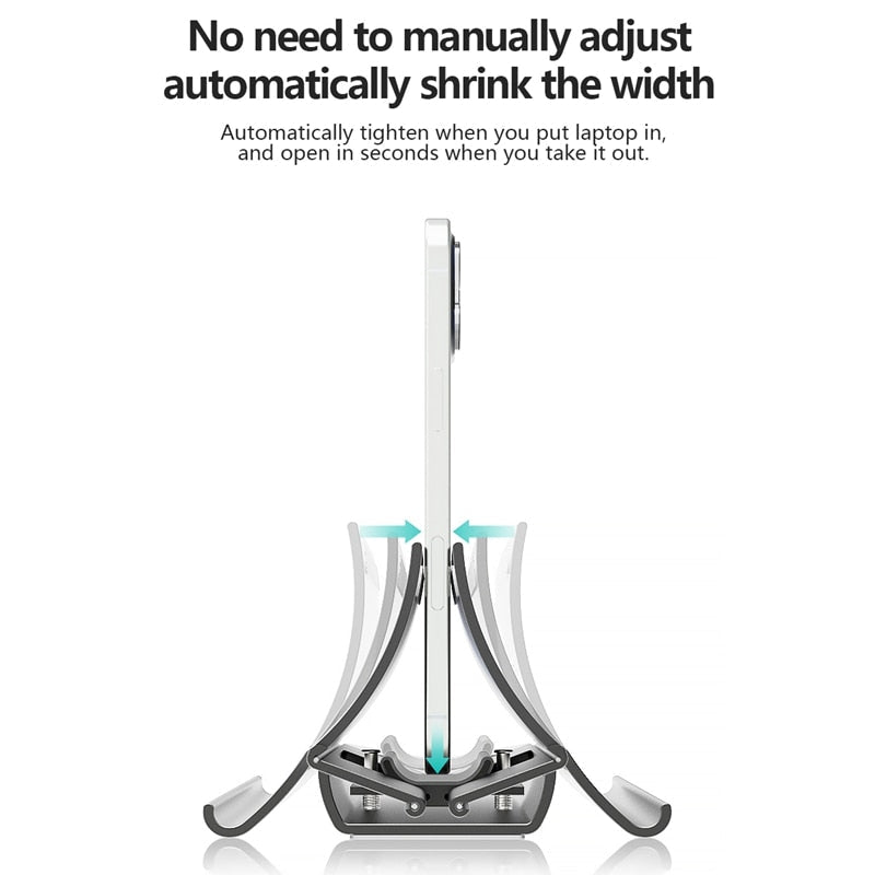 Space Saving Adjustable Laptop Holder