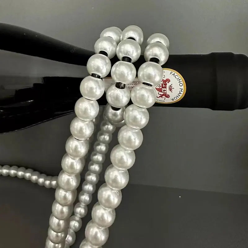 Luxury Glass Wine Bottle Holder Stand