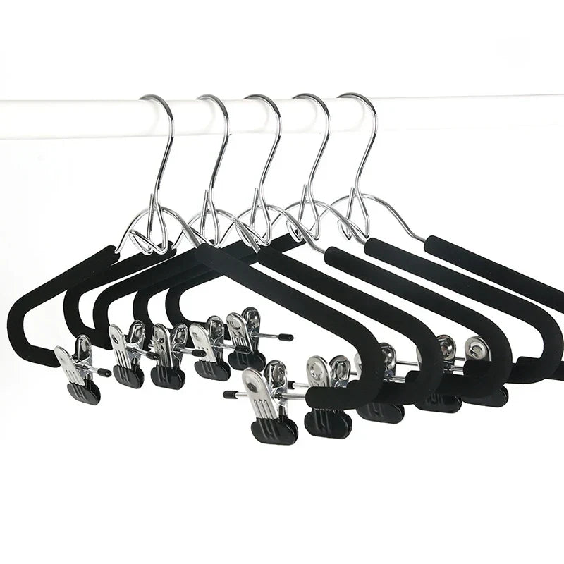 Compact Foldable Closet Organizer Hanger Set