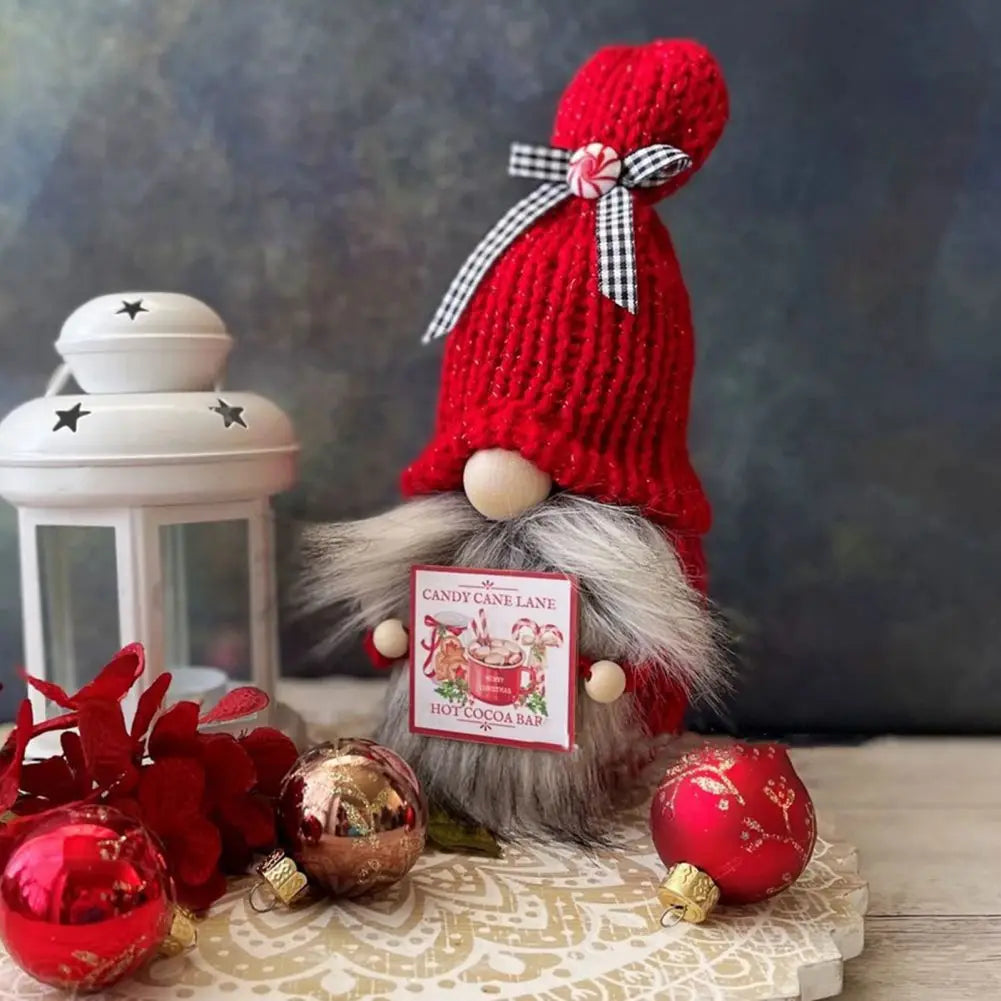 Unique Handcrafted Garden Gnomes for Holiday Decor