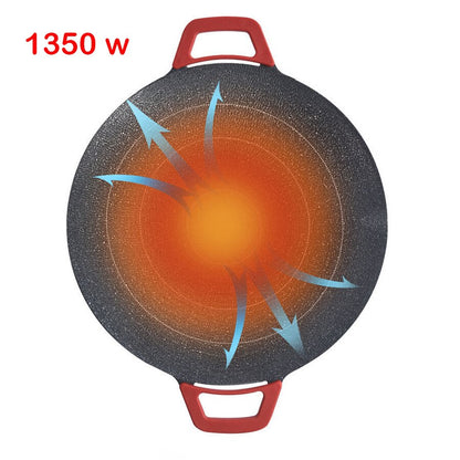 Portable Indoor Electric BBQ Grill Plate