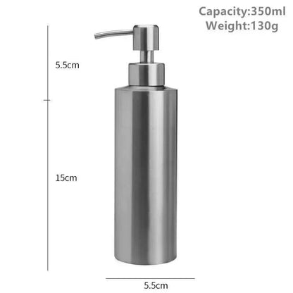 Luxury Stainless Steel Soap Dispenser 250/350/550ml