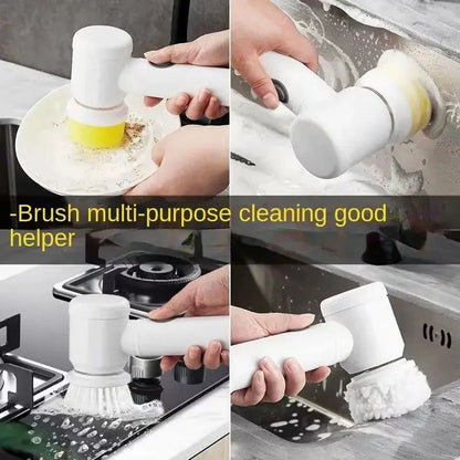 Powerful Cordless Bathroom Cleaner Scrubber