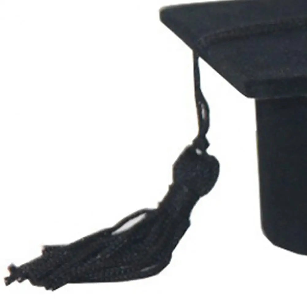 Graduation Cap Shaped Velvet Jewelry Box