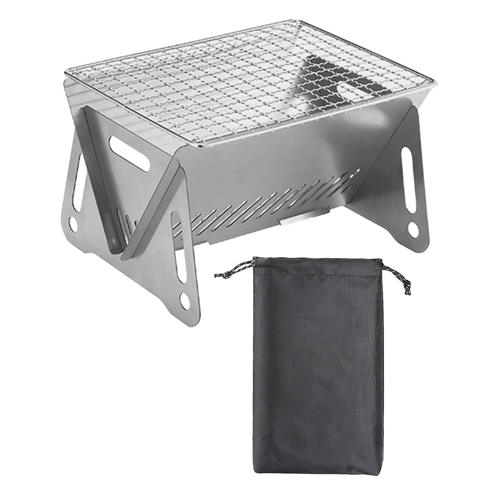 Portable Collapsible BBQ Charcoal Grill - Yeezlab