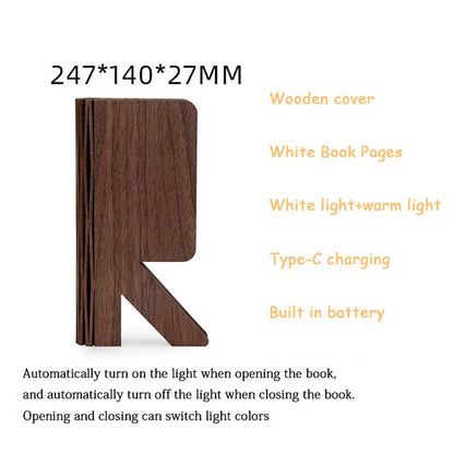 Portable LED Reading Book Lamp Decor