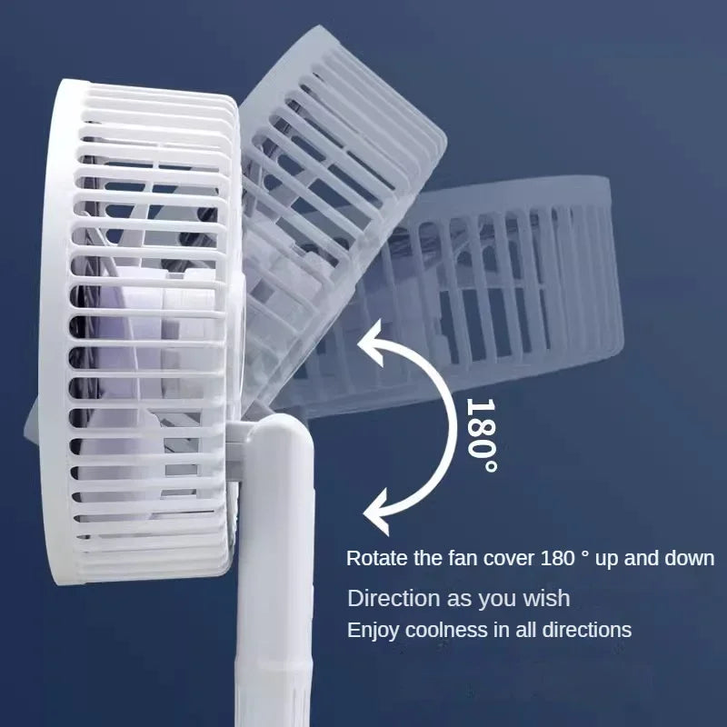 Mini Clip-on Personal USB Rechargeable Fan