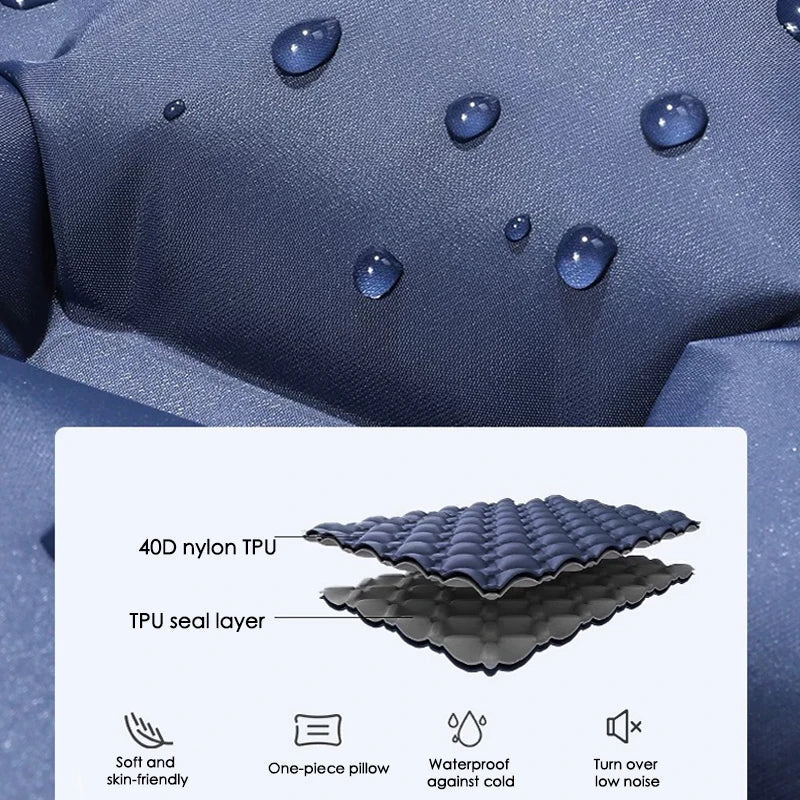 Comfortable Large Inflatable Camp Air Mattress