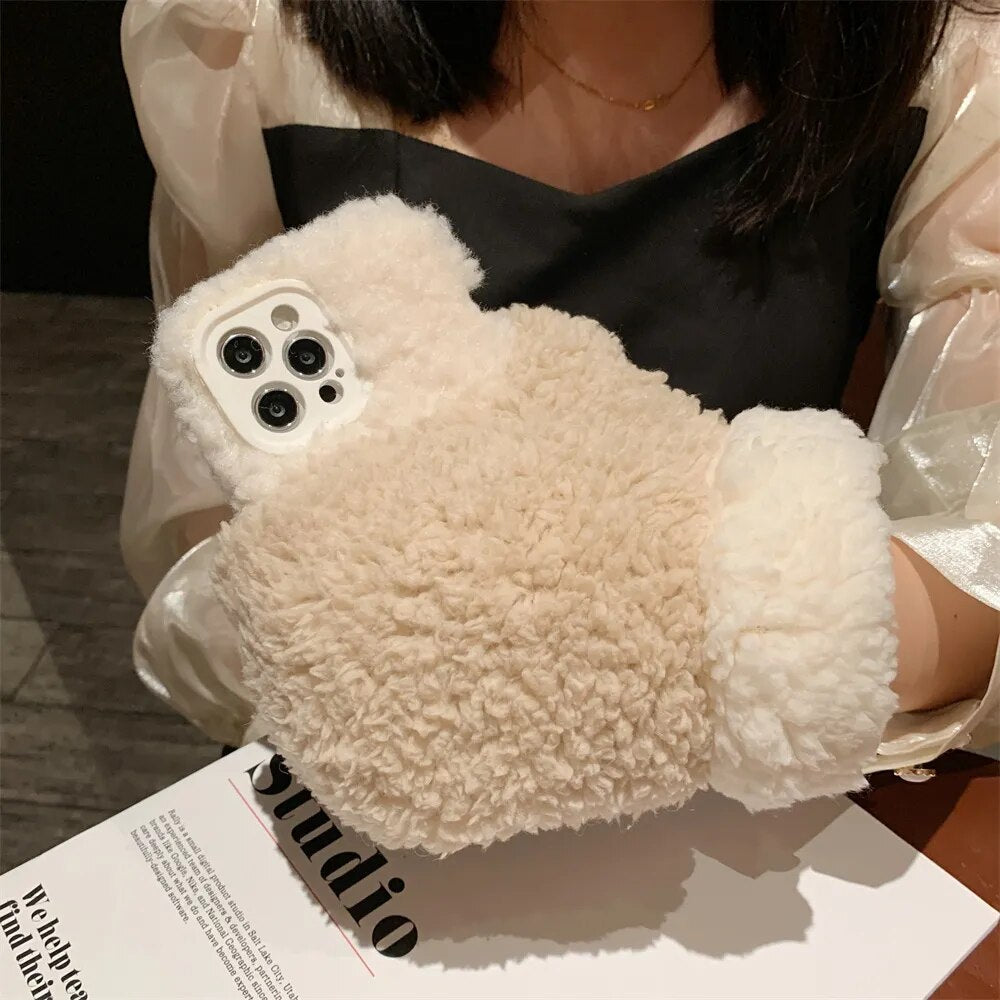 Soft Furry Phone Case Cover