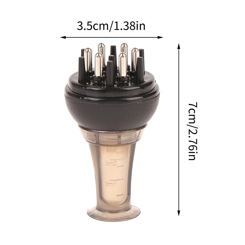 Gentle Hair Scalp Massager Comb Oil Applicator