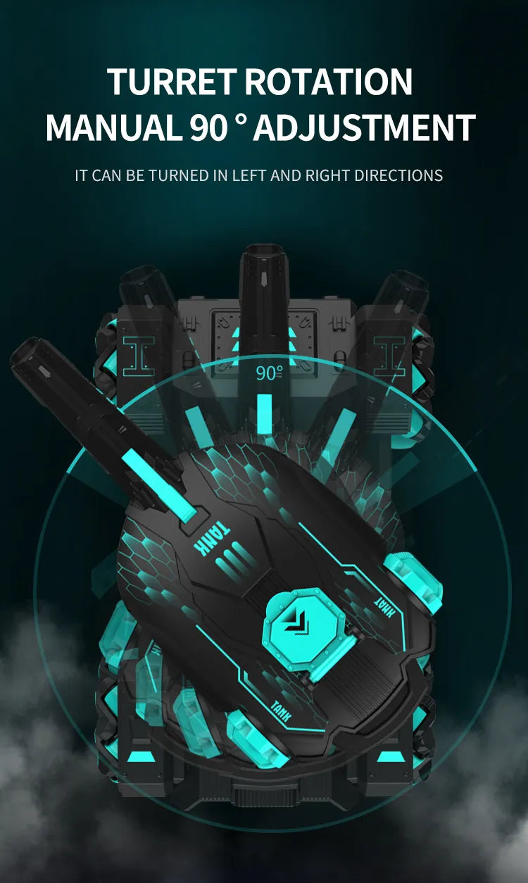 Smart RC Battle Tank Toy with Remote Control