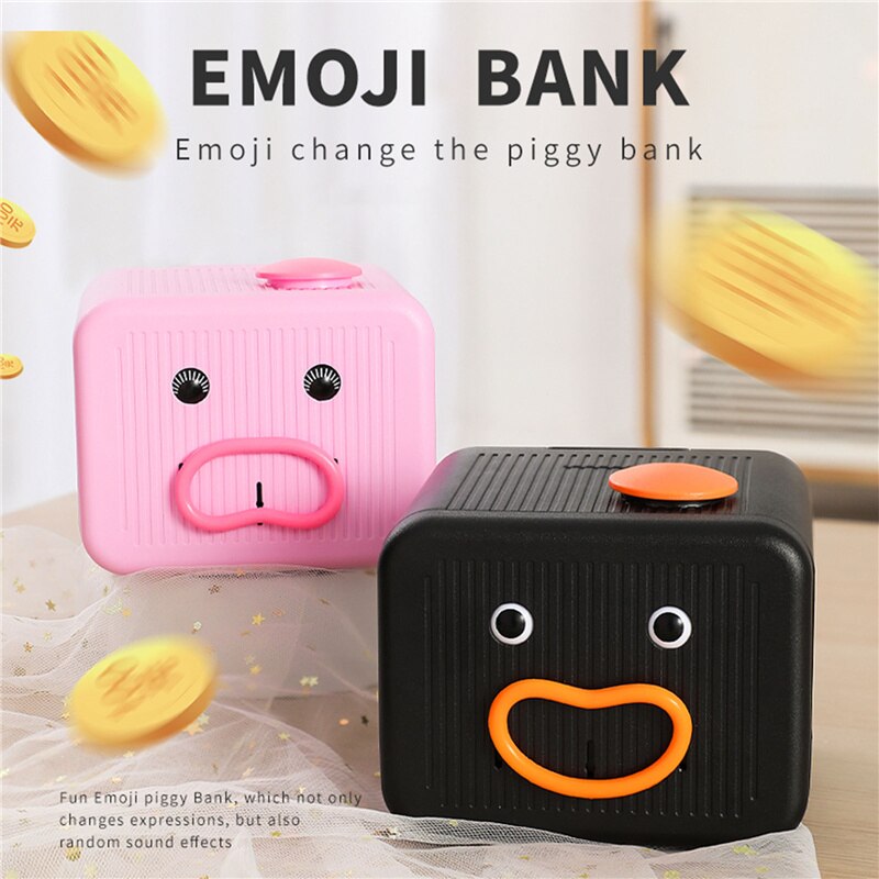 Comical Face Coin Saving Box