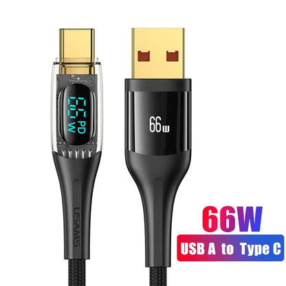 Quick Charge LED Fast Charging USB Cable