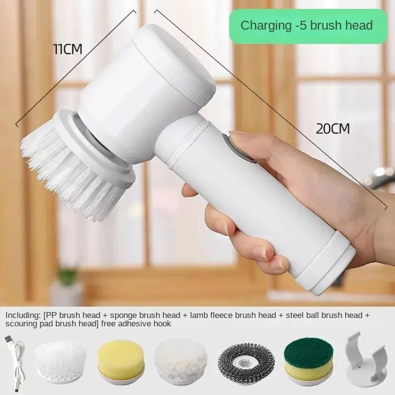 Powerful Cordless Bathroom Cleaner Scrubber - Yeezlab