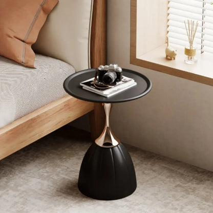 Minimalist Wooden End Table in Modern Style