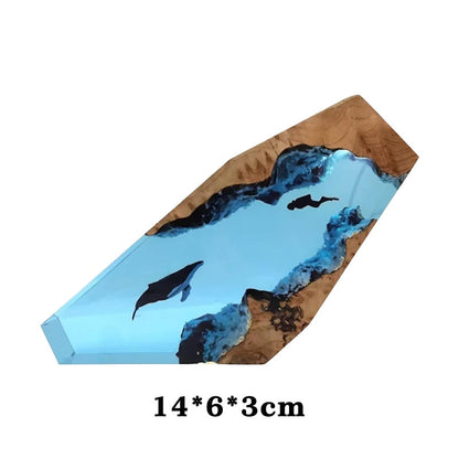 Ocean Blue Diving Man Table Lamp Decor - Yeezlab