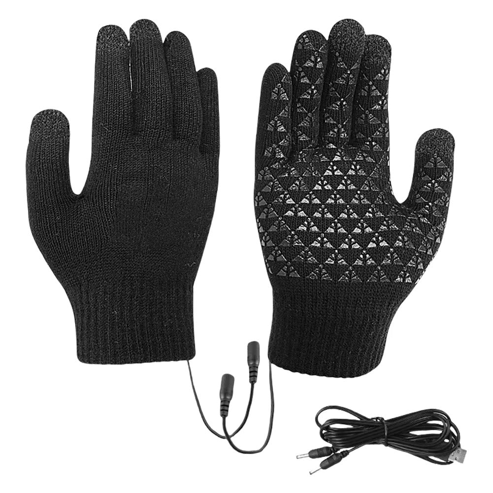 USB Heated Touchscreen Gloves