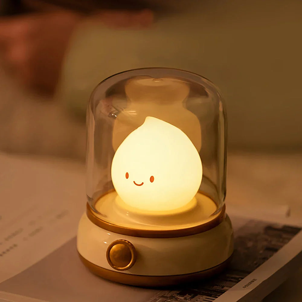 Vintage Style LED Nightlight Warm USB Lamp - Yeezlab