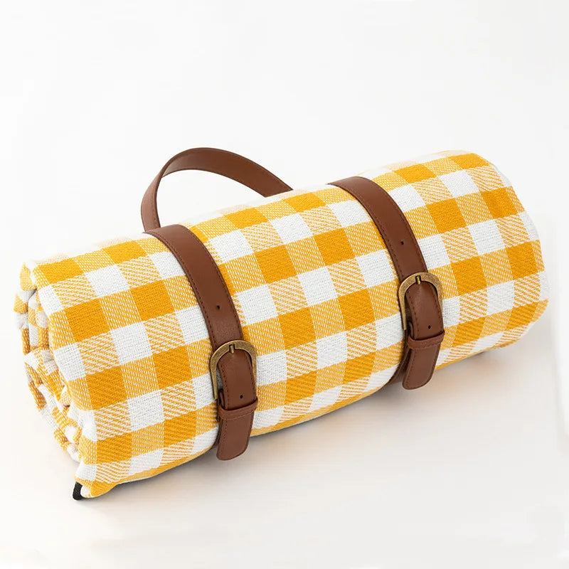 Waterproof Compact Outdoor Blanket with Handle Strap