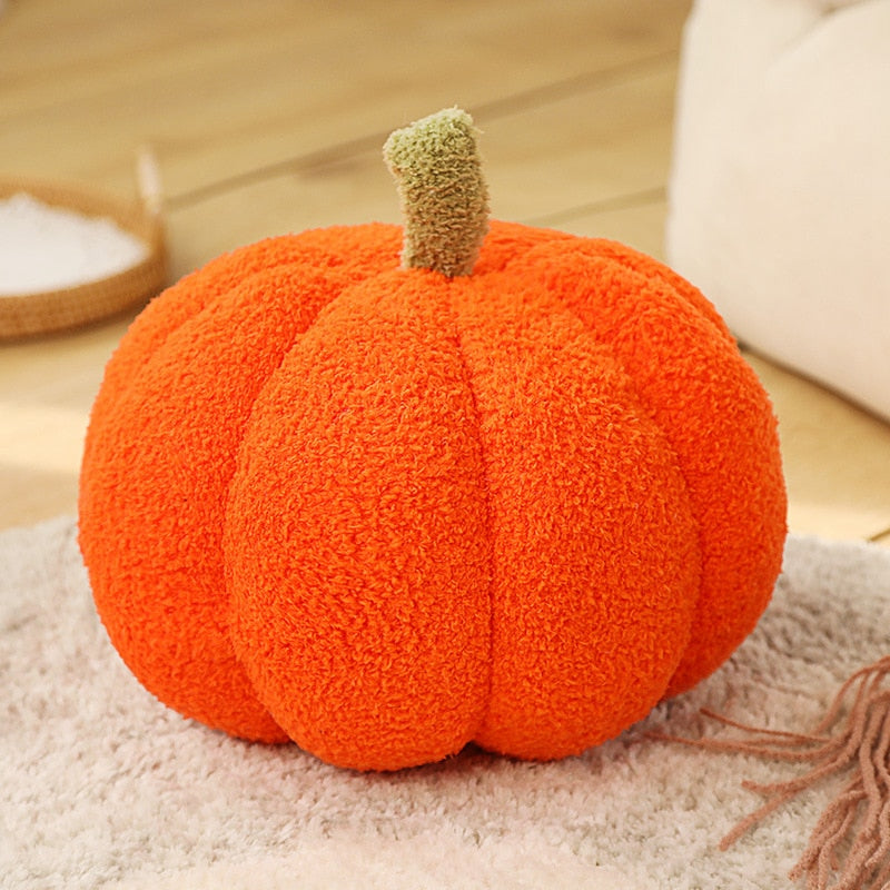 Cozy Orange Halloween Decorative Throw Pillows