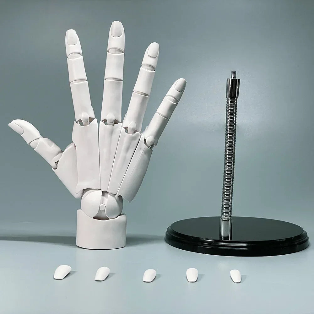 Flexible Artistic Poseable Hand Model Figure