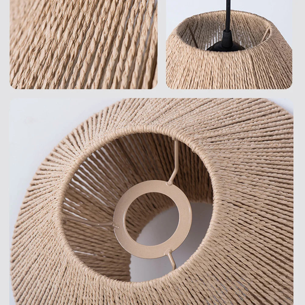 Natural Woven Pendant Light