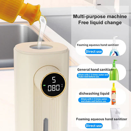 Touchless Automatic Foam Soap Dispenser with LED Display