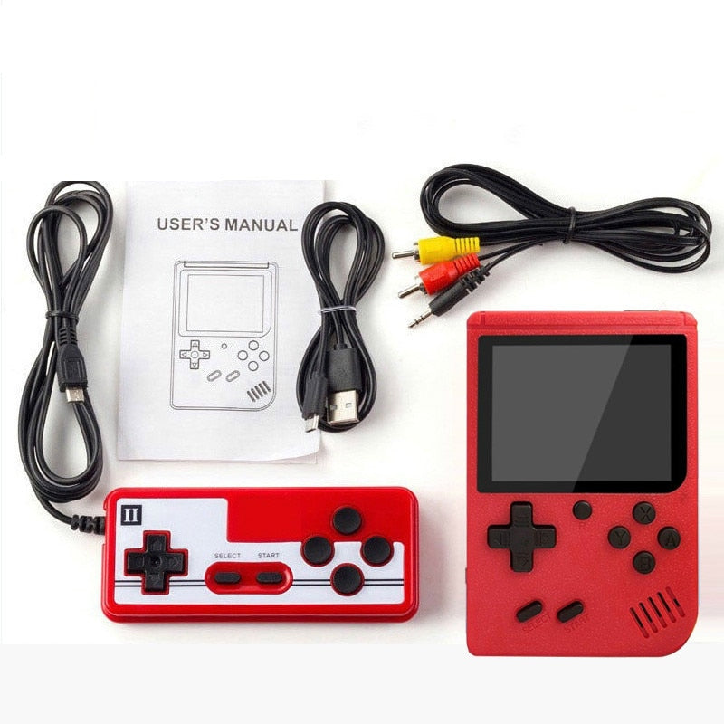 Portable Retro Game Console with 400 Classic Games