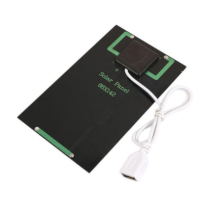 Outdoor Solar Powered USB Portable Charger Panel