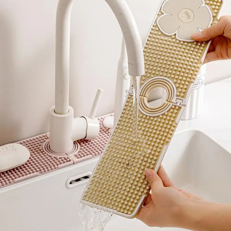Waterproof Kitchen Sink Faucet Protection Pad Mat