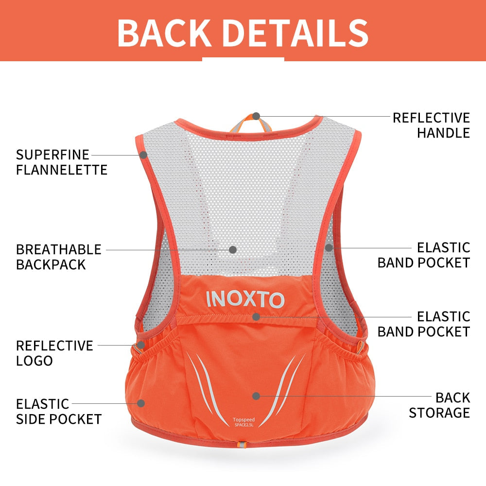 Lightweight Airflow Trail Running Backpack Vest